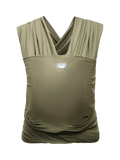 Gaia Baby Organic Cotton Stretchy Wrap Baby Carrier - Graphite