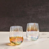 Anton Studio Designs Palazzo Tumblers Set of 2 400ml Lustre    2 per pack GOODS M&S   