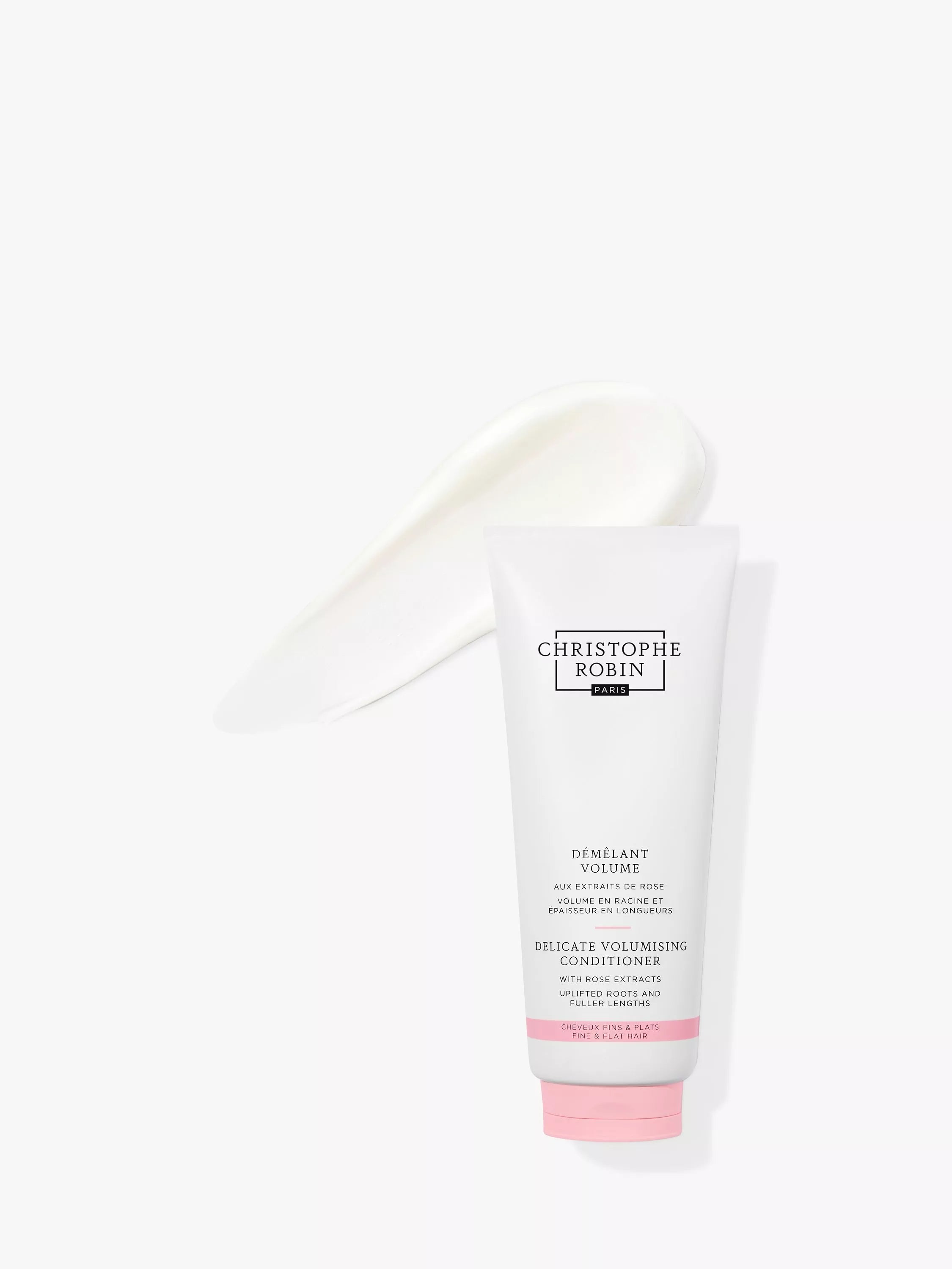 Christophe Robin delicate volumising conditioner with rose extracts 200ml - British product