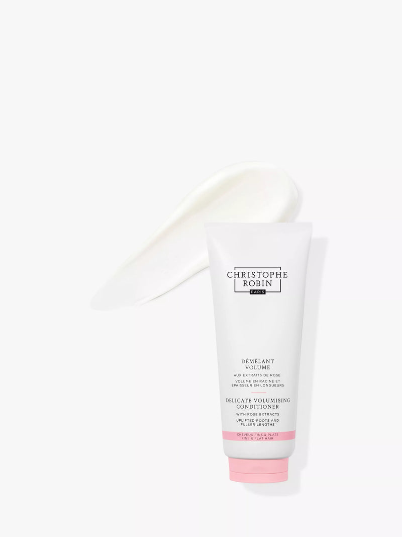 Christophe Robin delicate volumising conditioner with rose extracts 200ml - British product