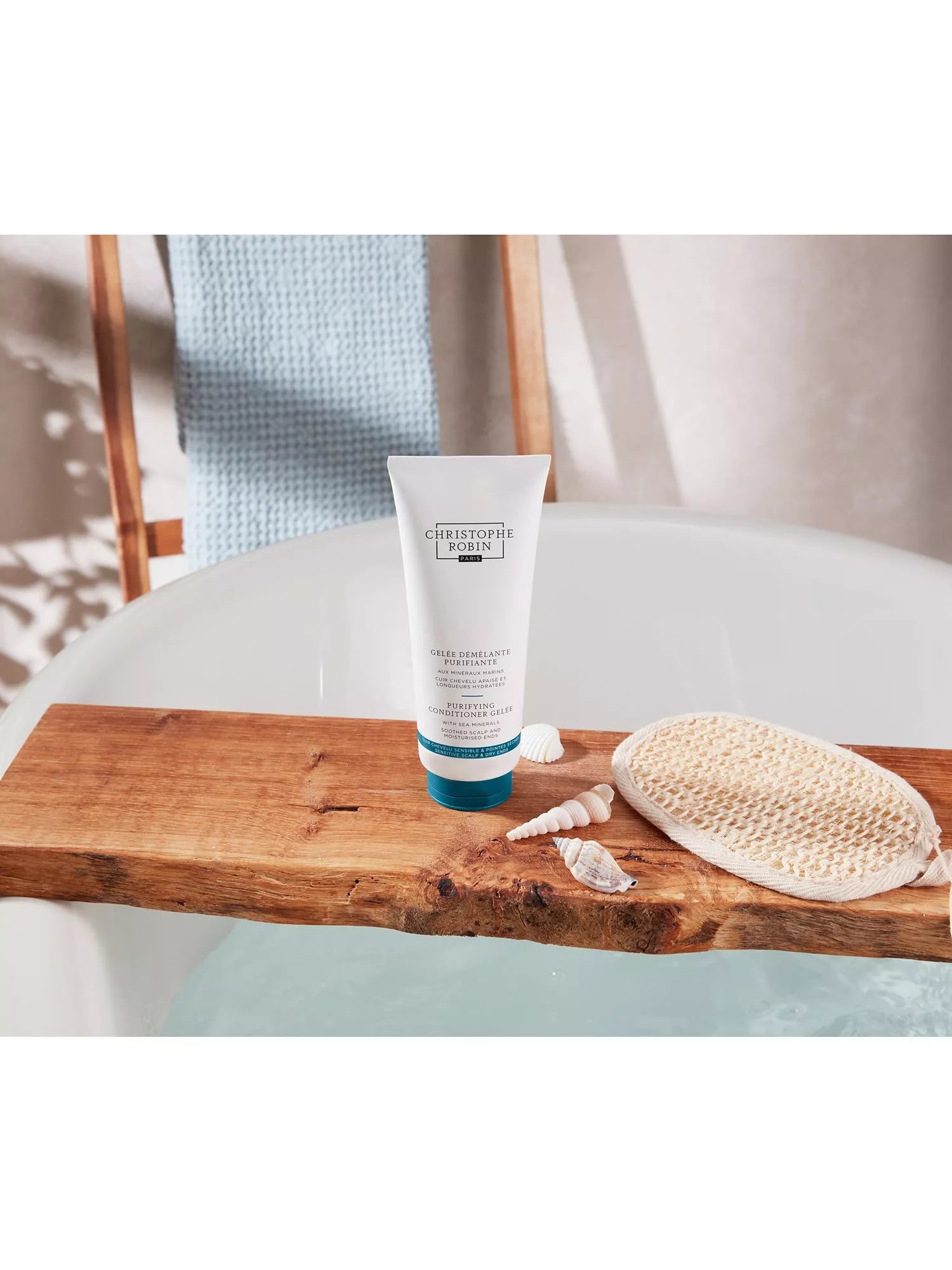 Christophe Robin Purifying Conditioning Gelée with Sea Minerals 200ml - British product