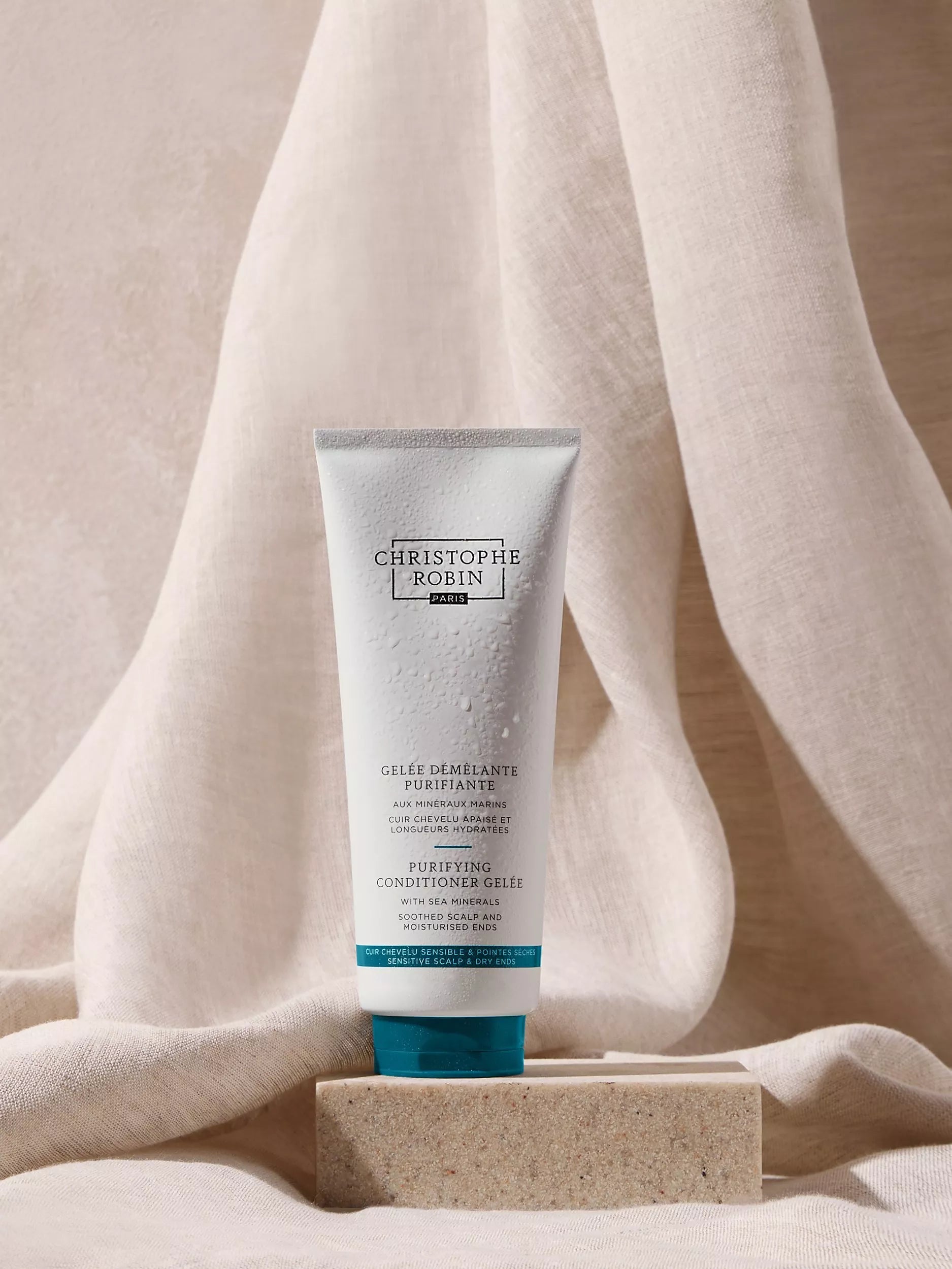 Christophe Robin Purifying Conditioning Gelée with Sea Minerals 200ml - British product