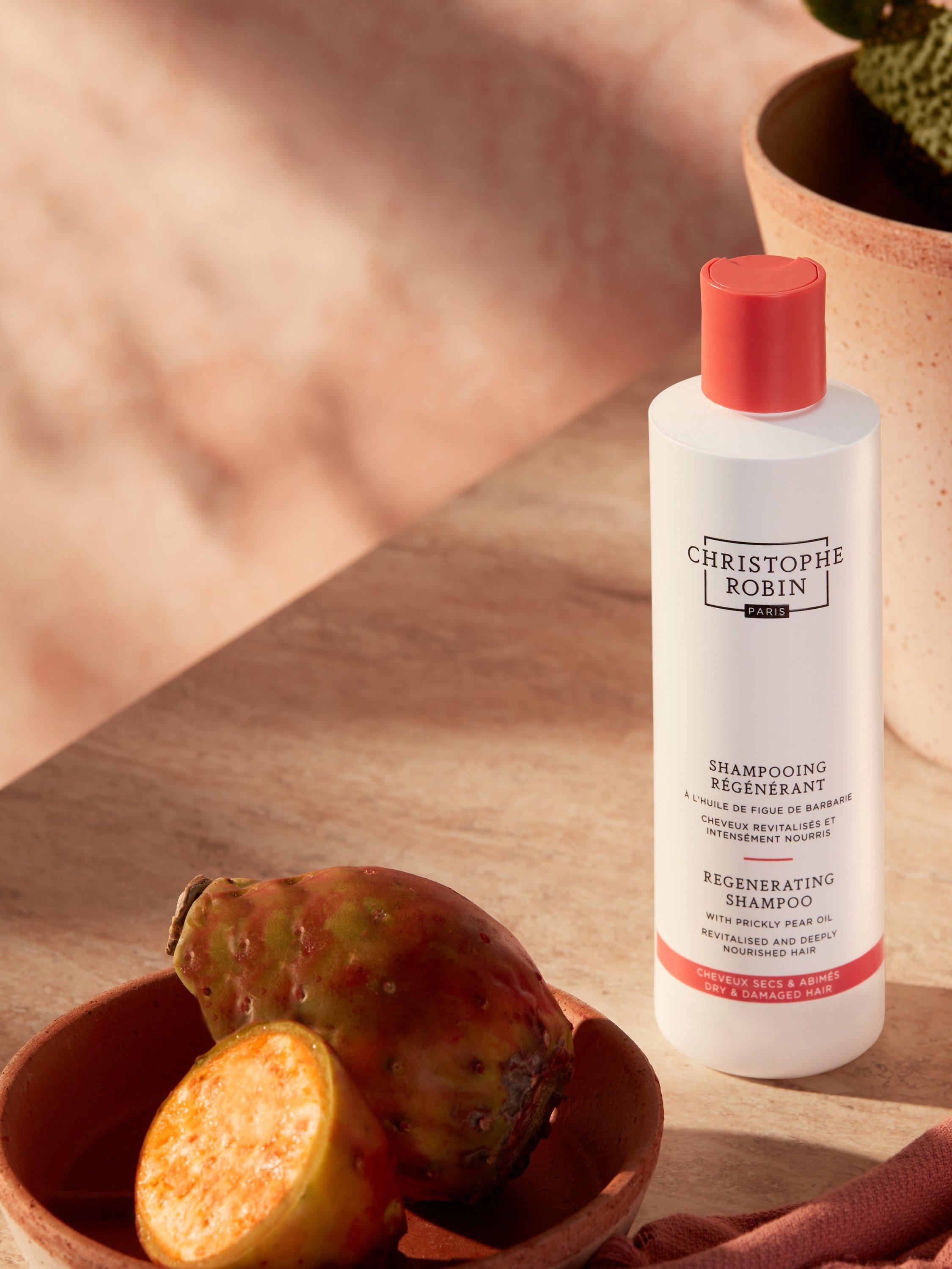 Christophe Robin regenerating shampoo with prickly pear oil 250ml - British product