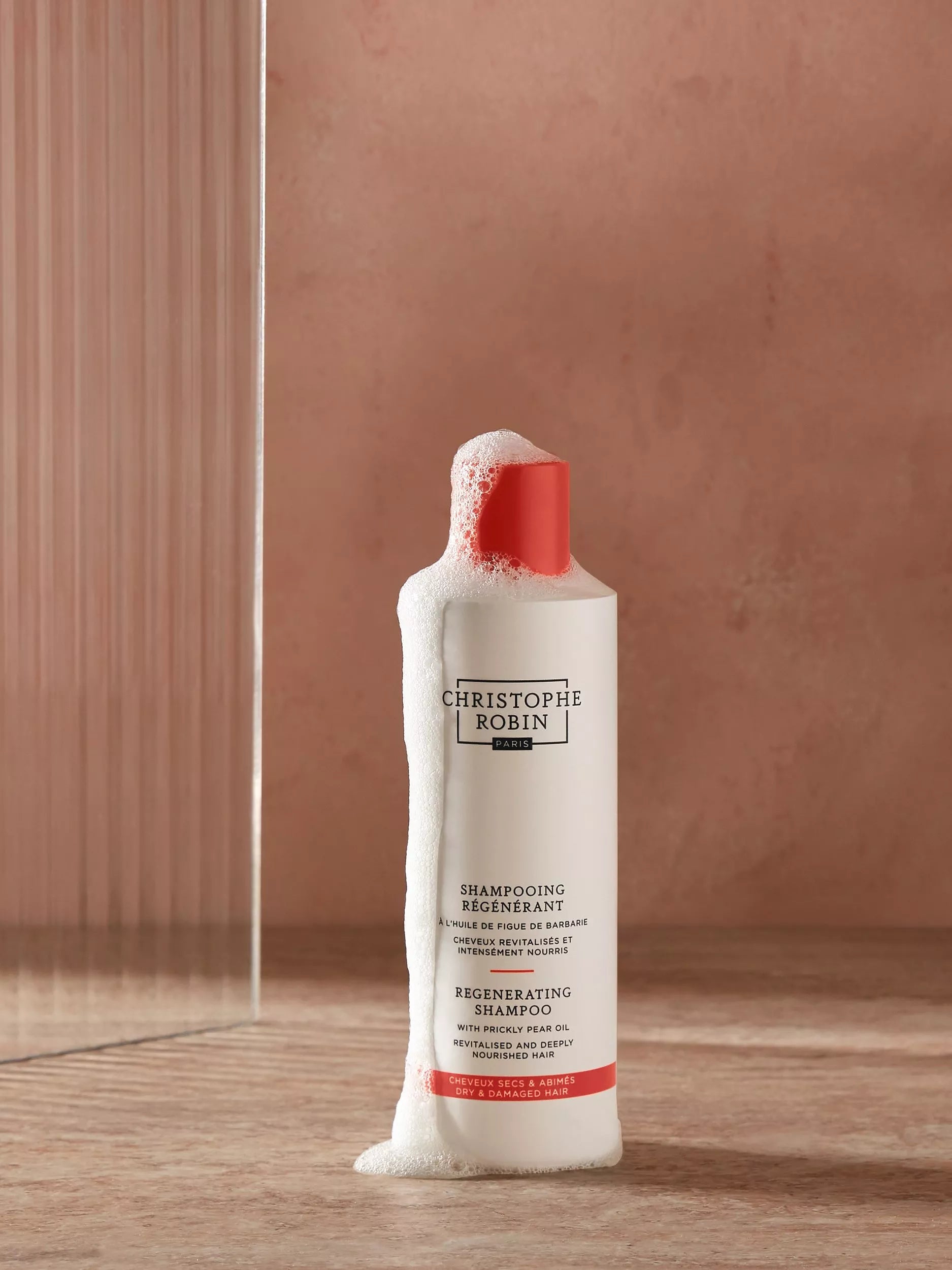 Christophe Robin regenerating shampoo with prickly pear oil 250ml - British product
