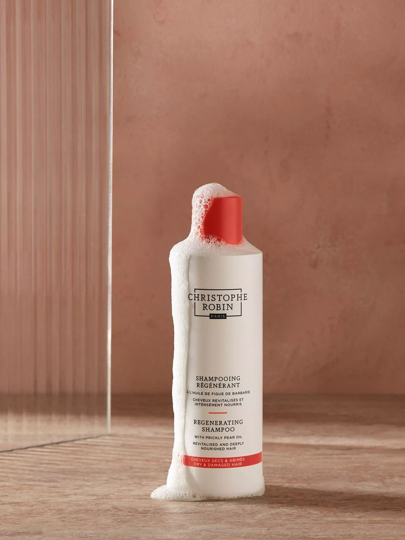 Christophe Robin regenerating shampoo with prickly pear oil 250ml - British product