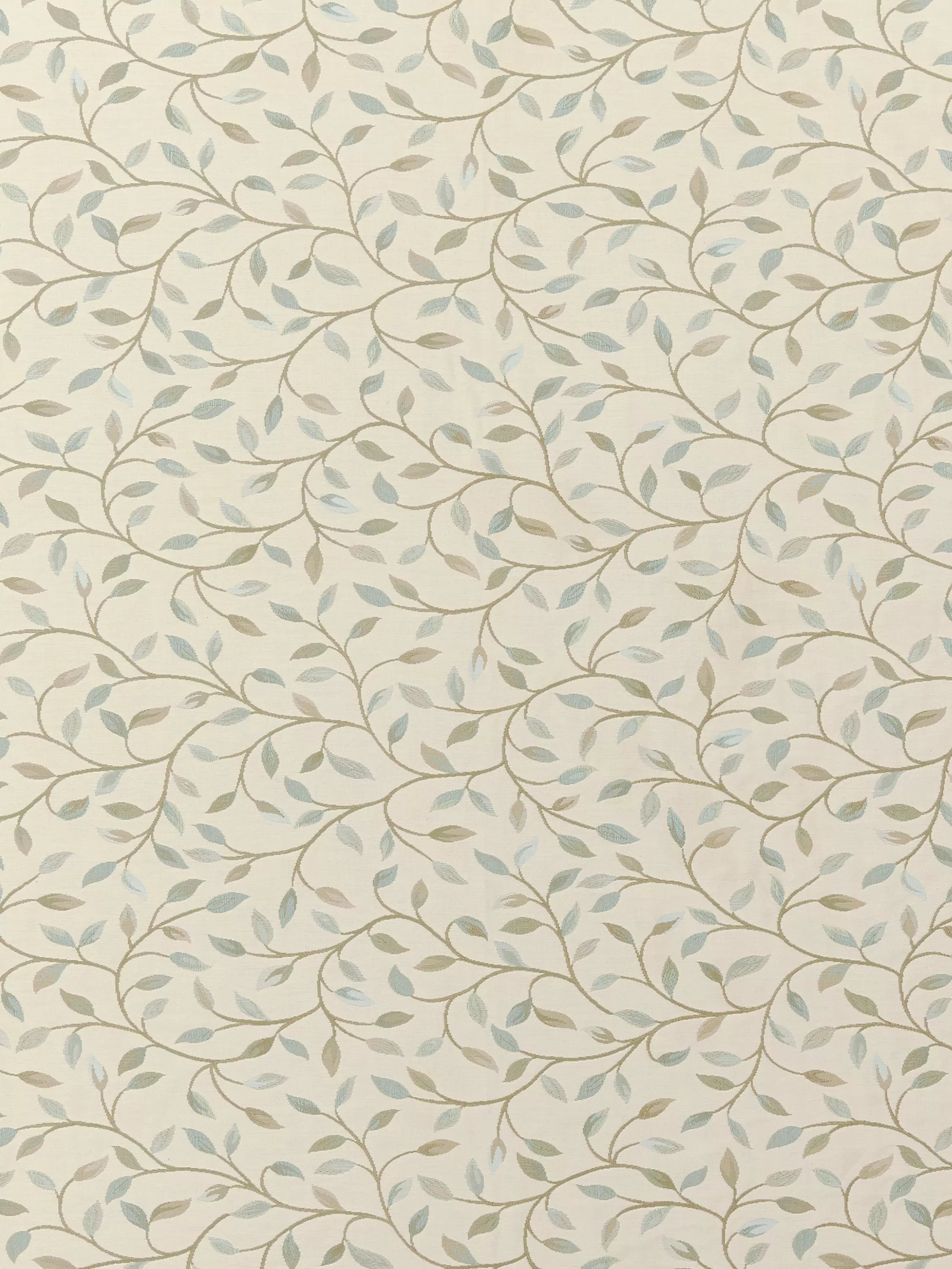 Voyage Cervino furnishing fabric with leaf and branch design, UK version