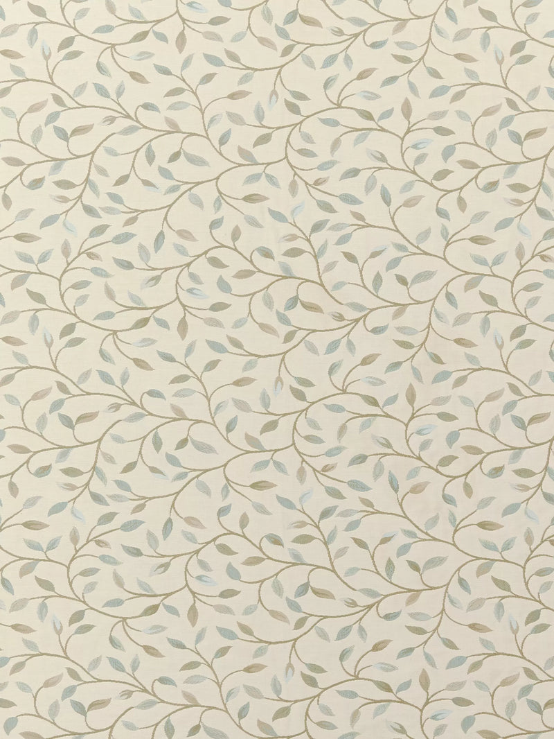Voyage Cervino furnishing fabric with leaf and branch design, UK version