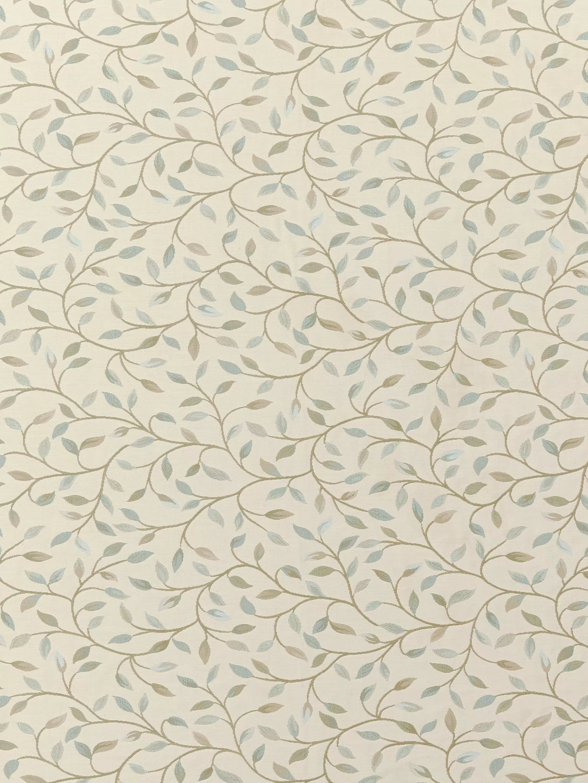 Voyage Cervino furnishing fabric with leaf and branch design, UK version