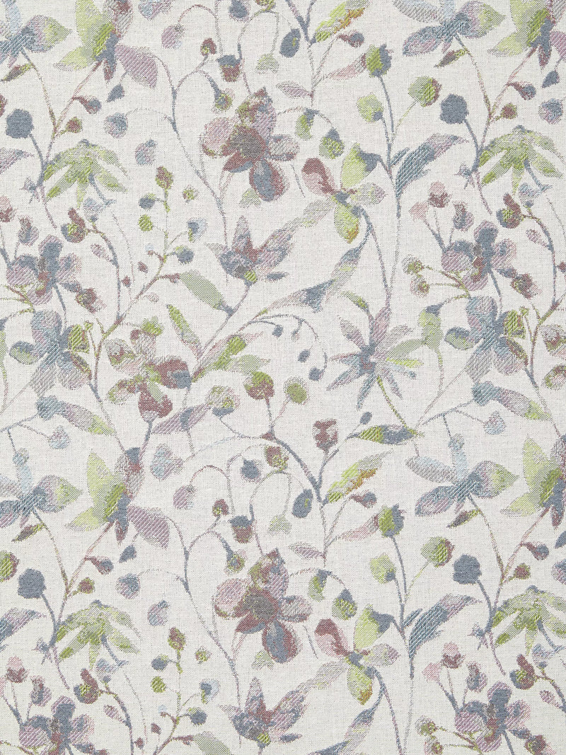 Voyage Rydal floral Jacquard furnishing fabric, UK version