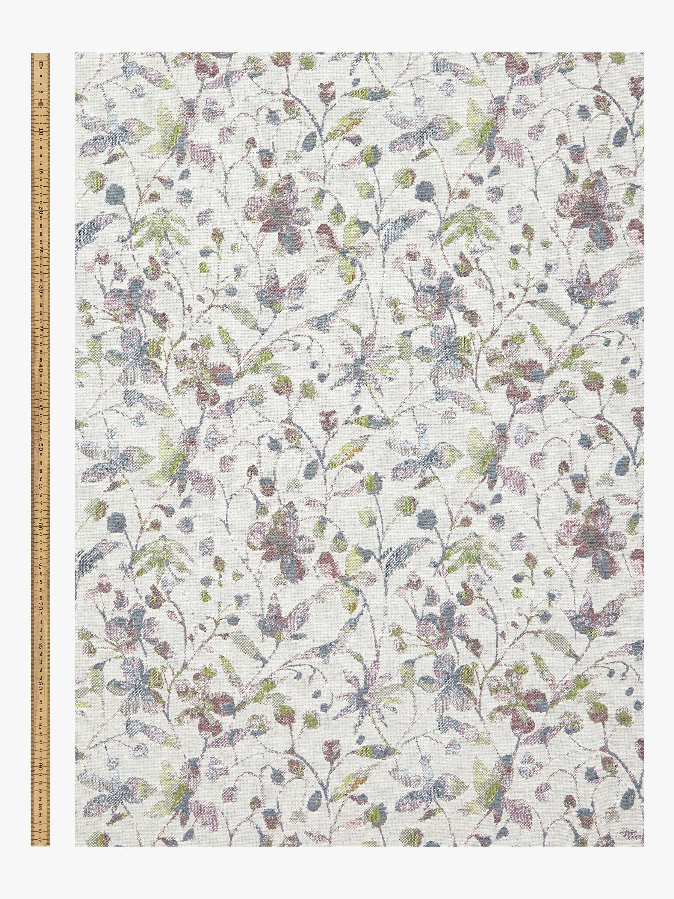 Voyage Rydal floral Jacquard furnishing fabric, UK version