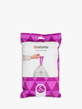 Brabantia bin liners size C (10-12L) pack of 40 - British product