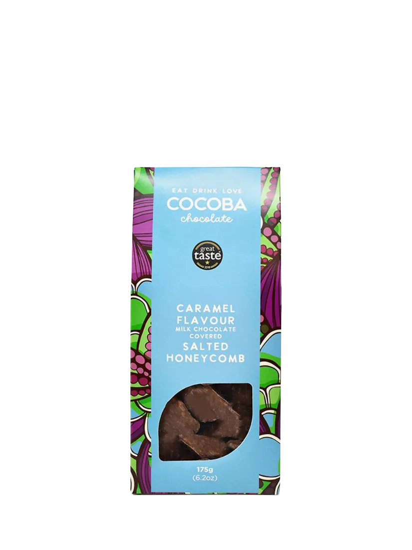 Cocoba milk chocolate covered honeycomb 175g - British product