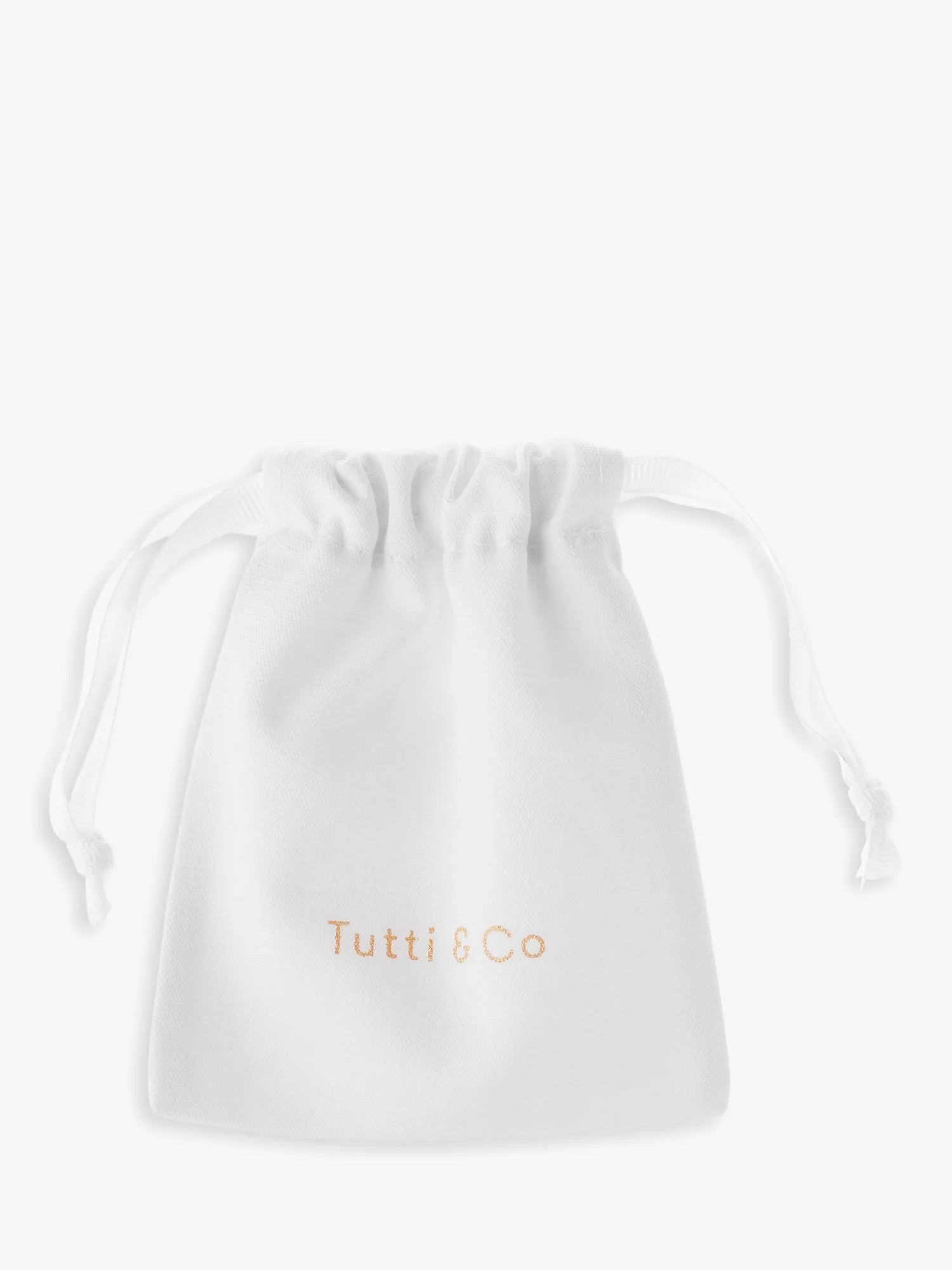 Tutti Frost textured stud earrings in gold - (British brand)