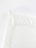 BabyBjörn travel cot light fitted sheet, white - British product