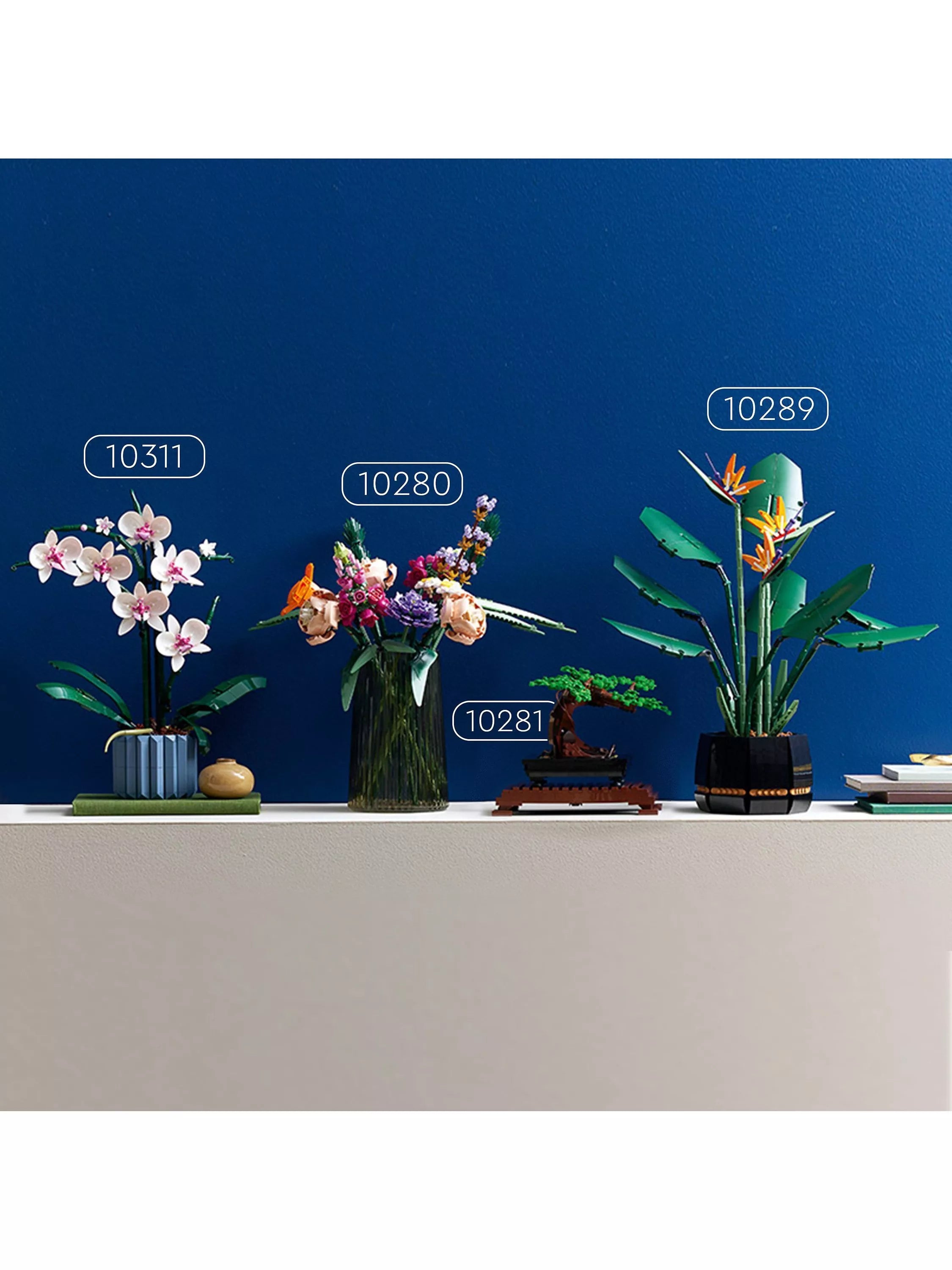 LEGO Icons Orchid building set 10311 (British brand)