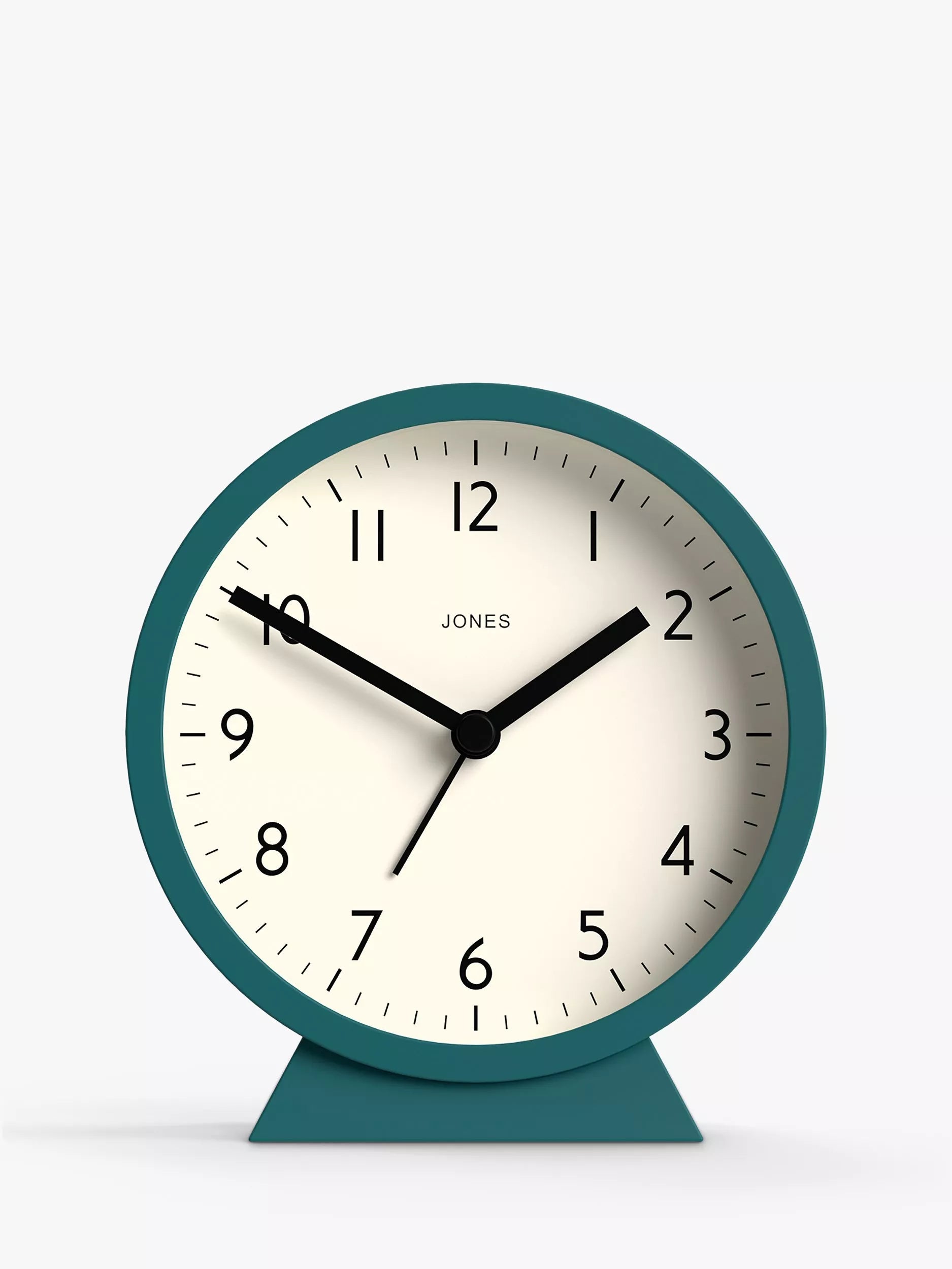 Jones Clocks Daybreak Quartz Analogue Alarm Clock, UK version