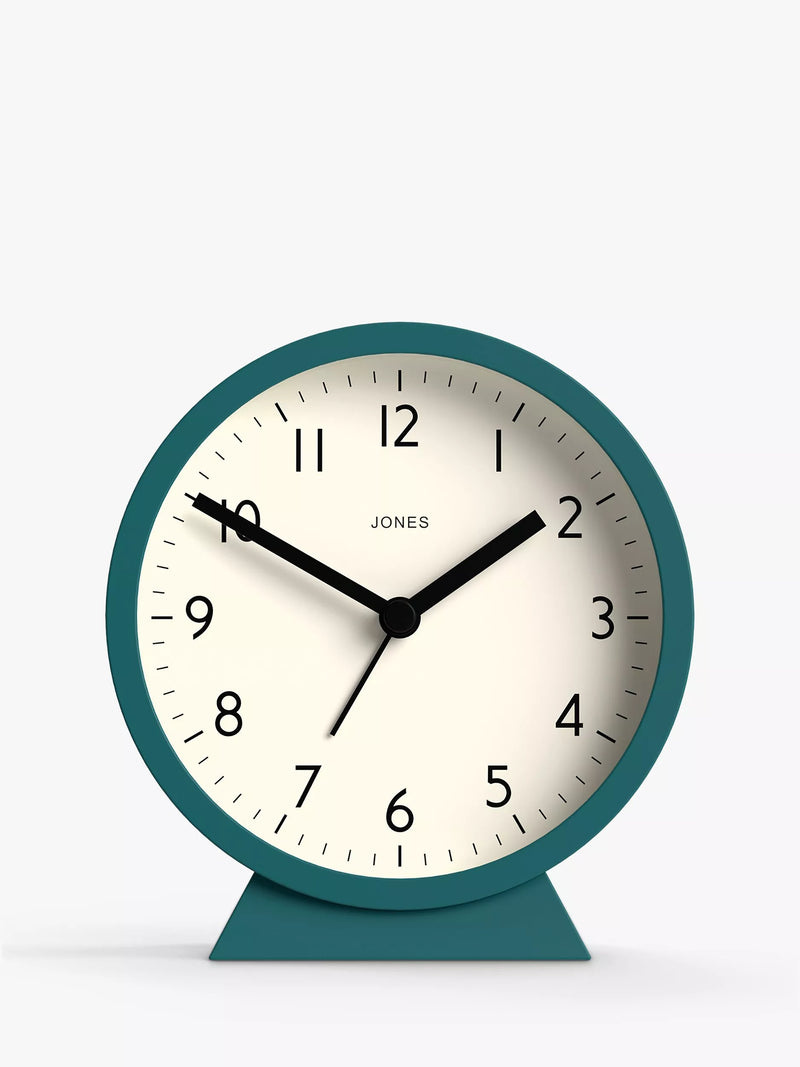 Jones Clocks Daybreak Quartz Analogue Alarm Clock, UK version