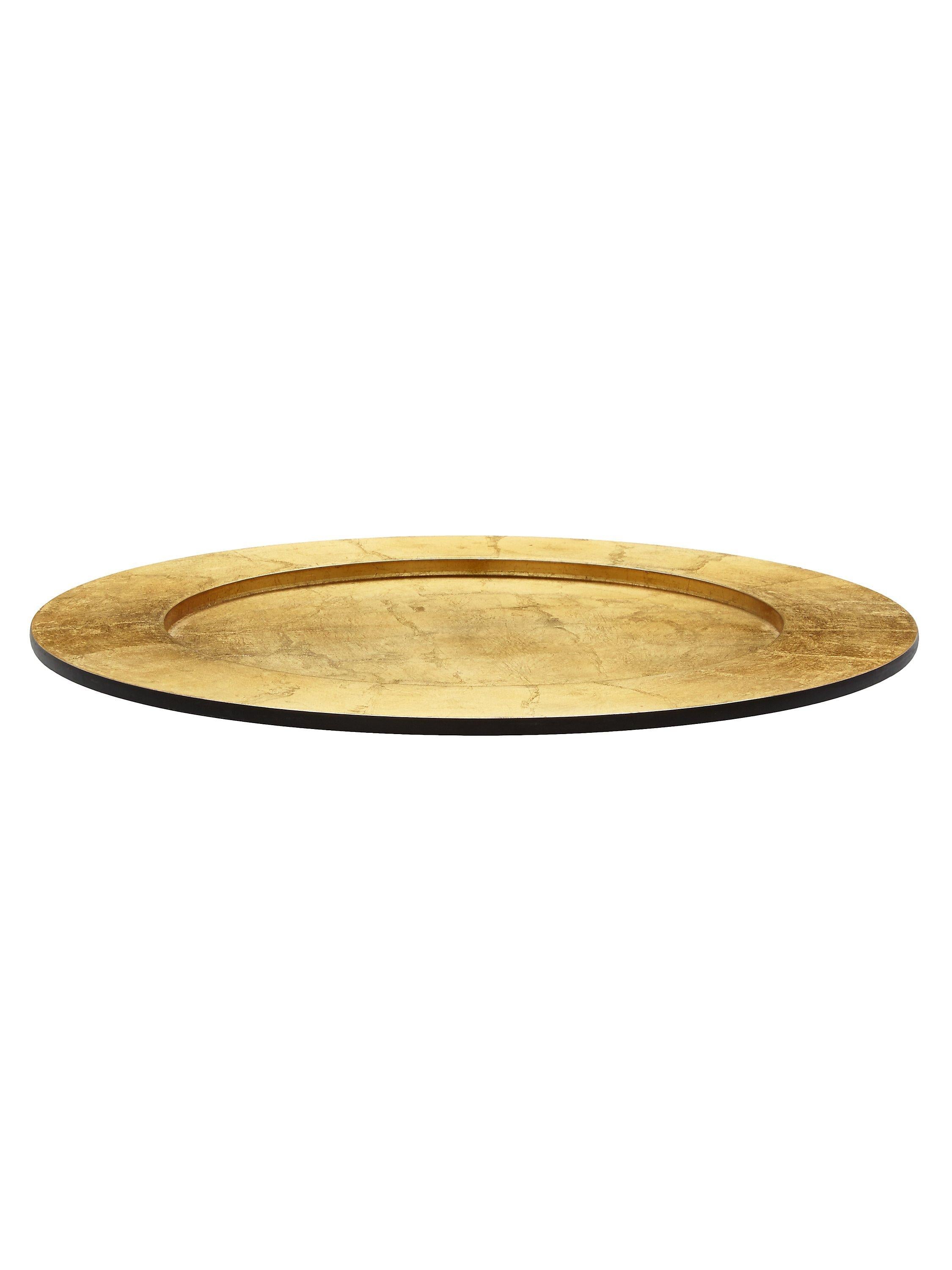 John Lewis lacquered charger plate 33cm FSC certified (British brand)