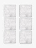 John Lewis Lacquered Coasters, Set of 6, FSC-Certified MDF