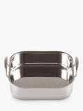 Le Creuset 3-ply stainless steel square roaster 26cm, UK version