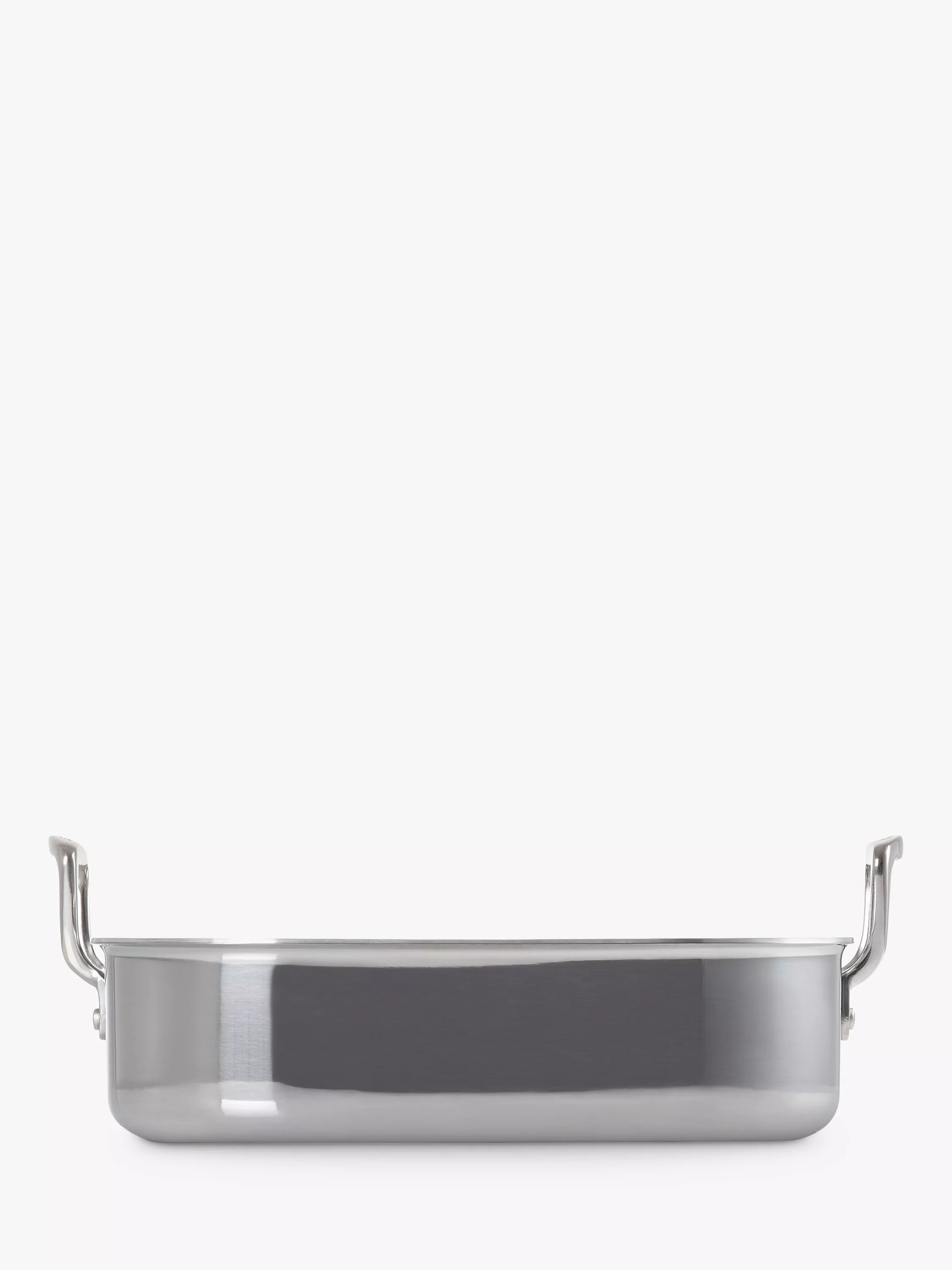 Le Creuset 3-ply stainless steel square roaster 26cm, UK version