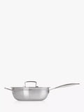 Le Creuset 3-Ply Stainless Steel Non-Stick Chef's Pan and Lid 24cm, UK version