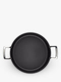 Le Creuset toughened non-stick deep casserole with glass lid 28cm, UK version