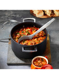 Le Creuset toughened non-stick deep casserole with glass lid 28cm, UK version