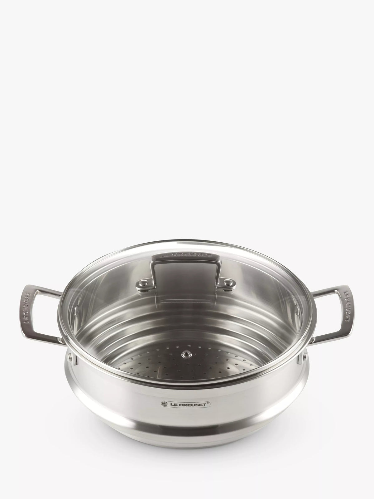 Le Creuset Multi-Steamer with Glass Lid 24cm, UK version