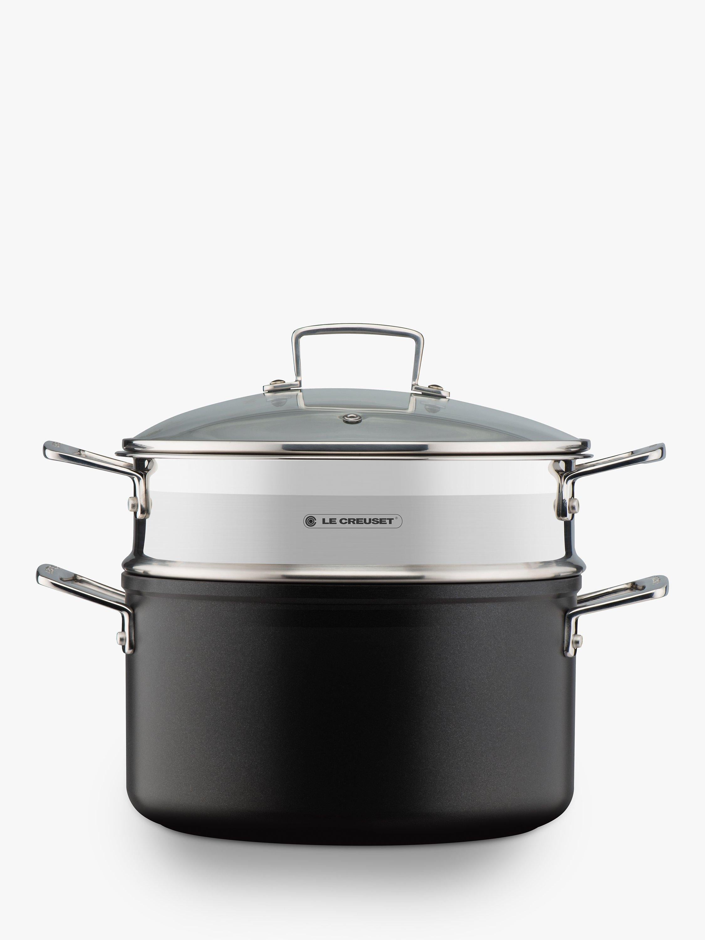Le Creuset Multi-Steamer with Glass Lid 24cm, UK version