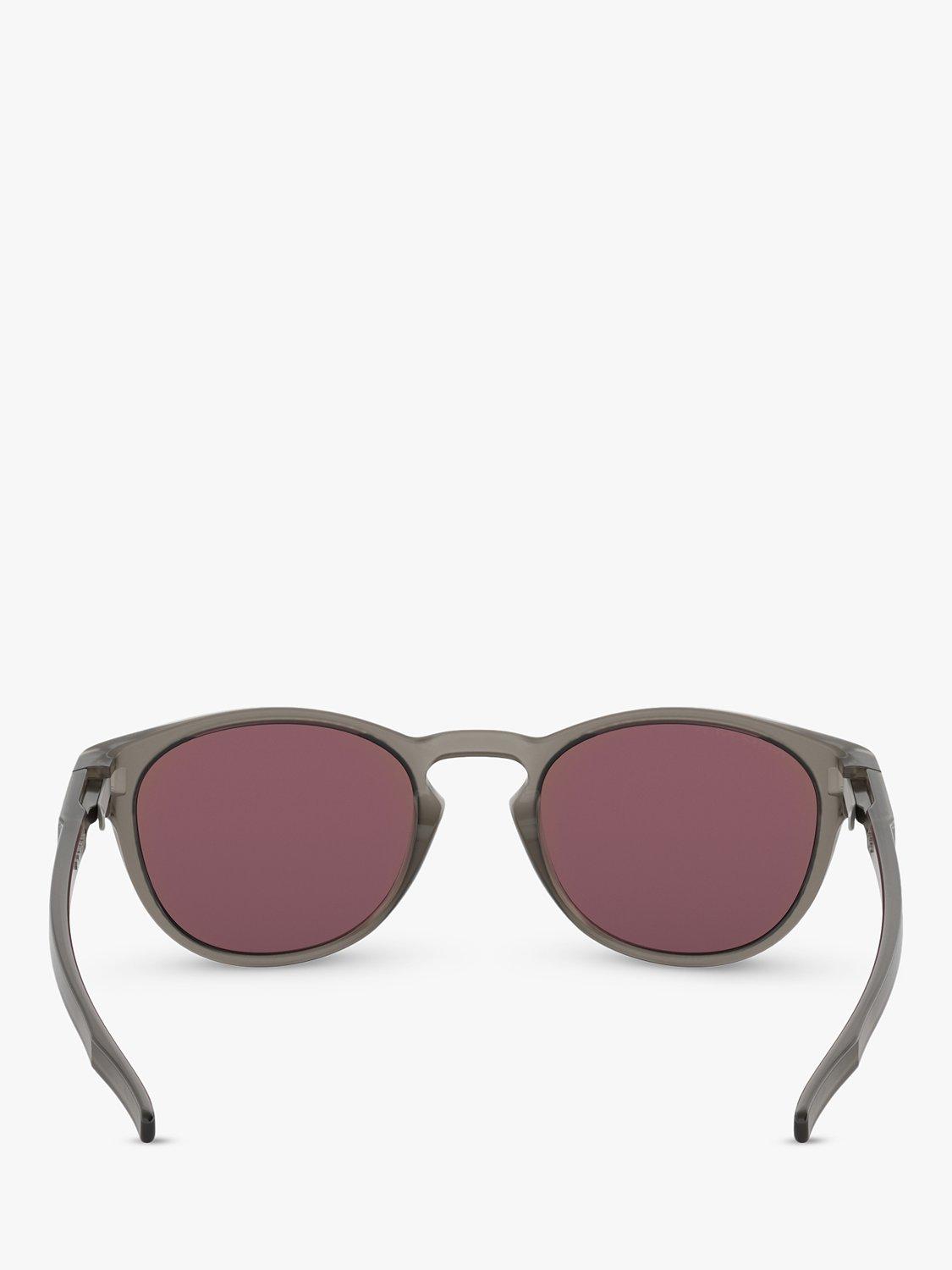 Oakley Latch oval polarized sunglasses in grey and blue - British product