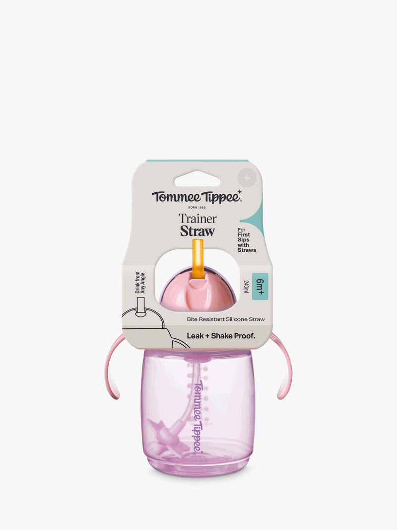 Tommee Tippee Trinklernbecher mit Strohhalm für Kleinkinder (britische Marke)