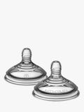Tommee Tippee medium flow baby bottle teats pack of 2 (British brand)