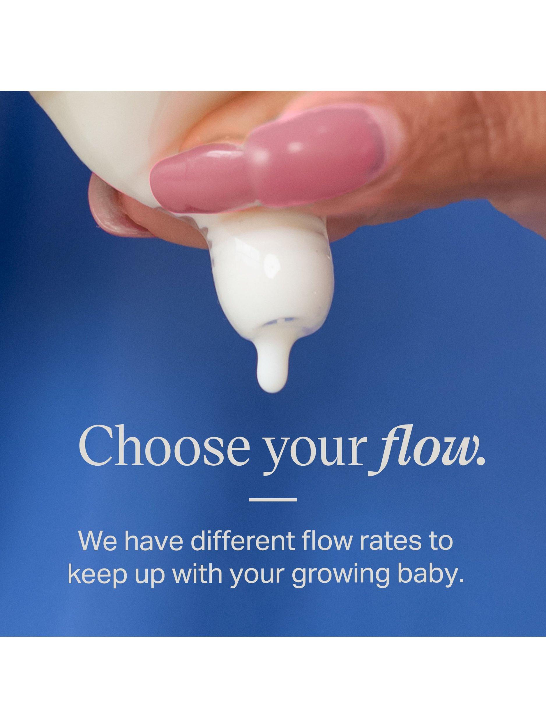 Tommee Tippee medium flow baby bottle teats pack of 2 (British brand)