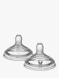 Tommee Tippee Natural Start Medium Flow Baby Bottle Teats, Pack of 2