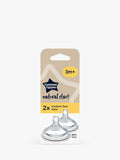 Tommee Tippee medium flow baby bottle teats pack of 2 (British brand)