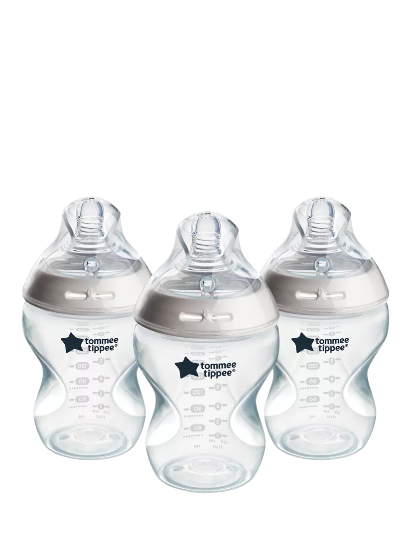 Tommee Tippee baby bottle with slow flow teats 260ml (British brand)