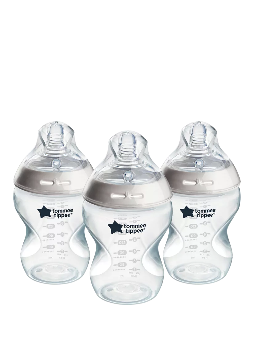 Tommee Tippee baby bottle with slow flow teats 260ml (British brand)