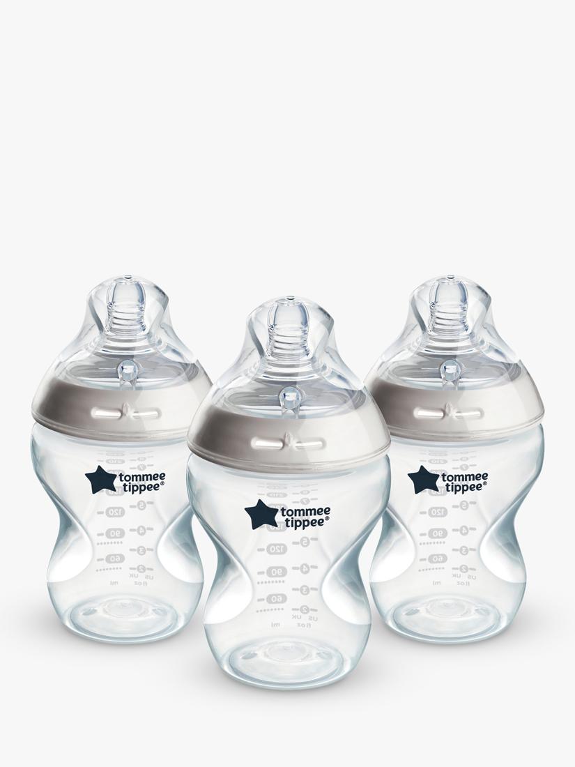 Tommee Tippee baby bottle with slow flow teats 260ml (British brand)