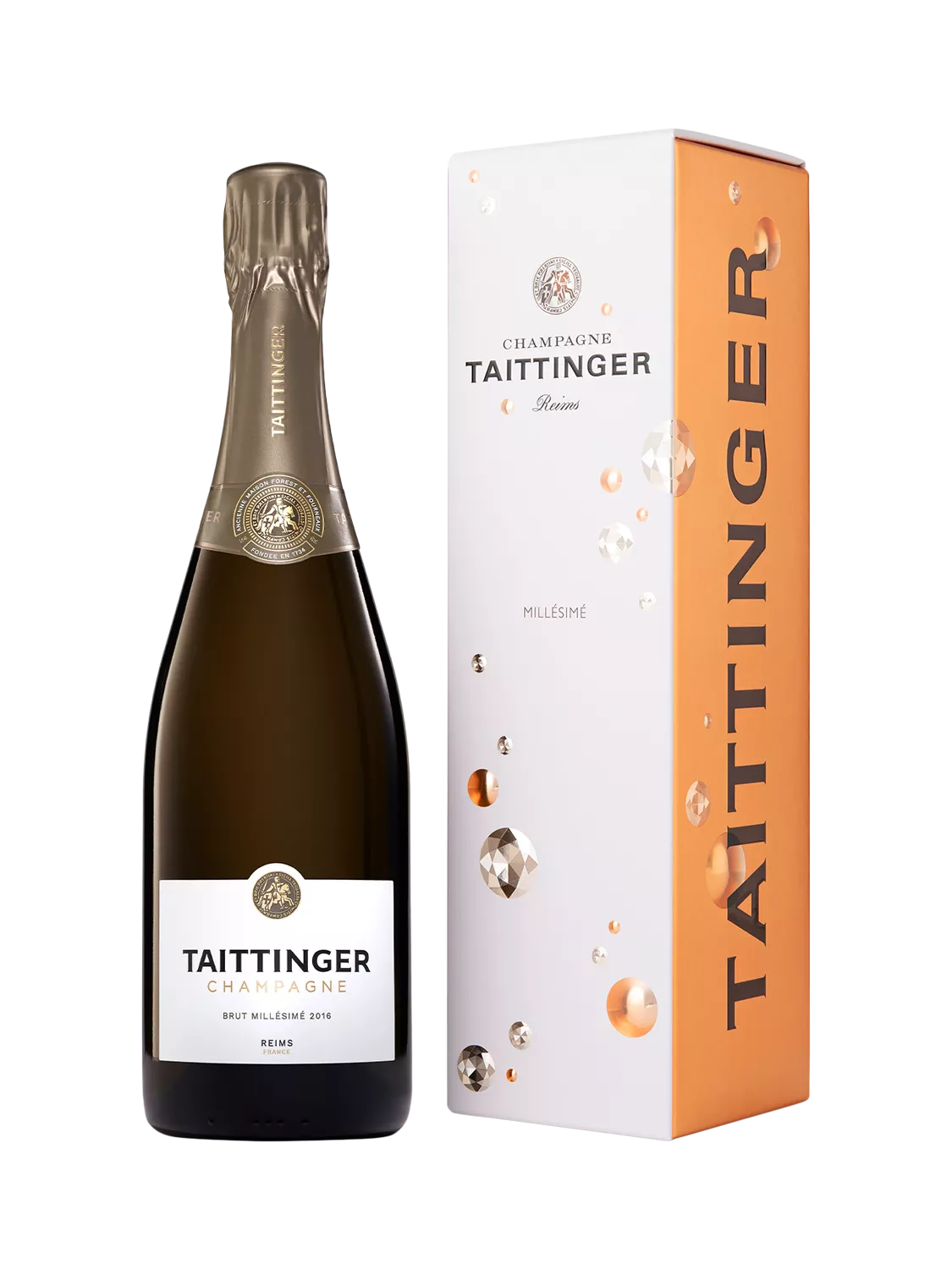 Taittinger Brut Champagne 2016 75cl - British product