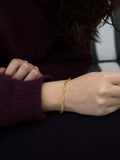 IBB filigree oval chain bracelet 18cm, UK version