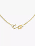 IBB 9ct gold St Christopher pendant necklace 51cm chain (British brand)