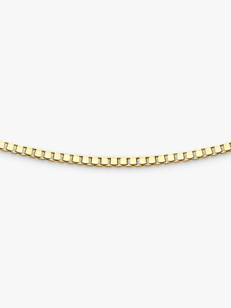IBB 18ct gold heart slide necklace 56cm chain, imported from the UK