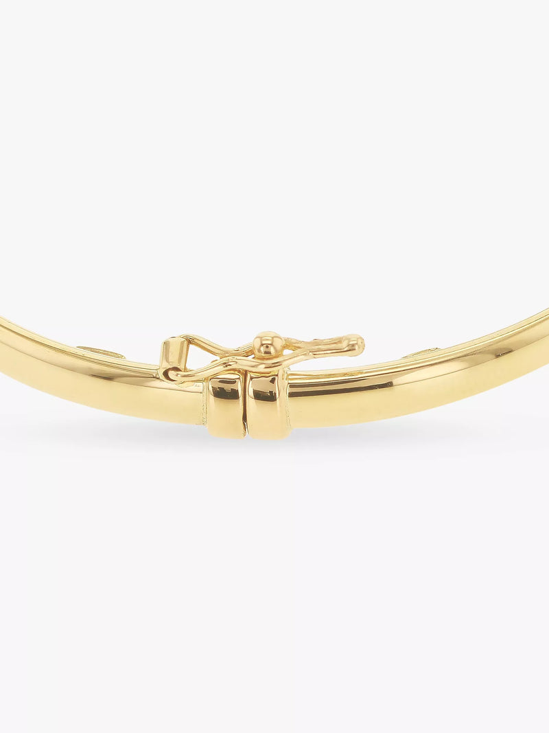 IBB 18ct gold bangle bracelet, Gold - British product