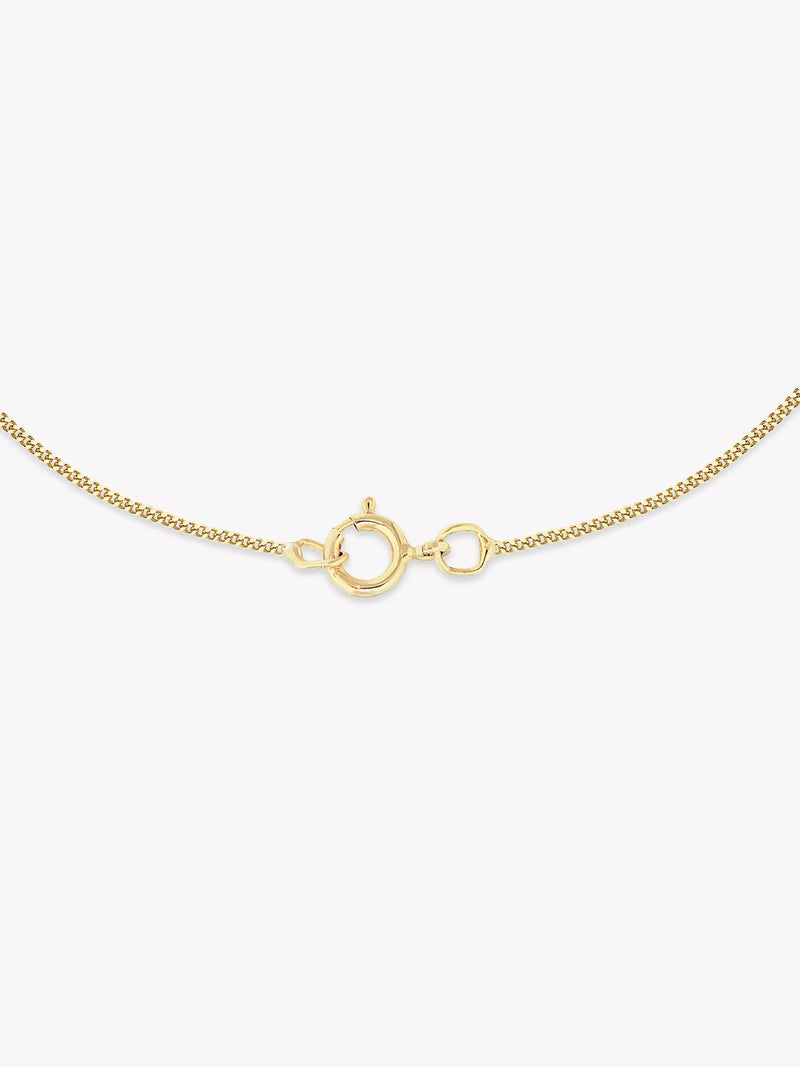 IBB 9ct gold boxing glove pendant necklace, imported from the UK