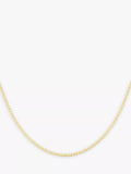 IBB 9ct gold Venetian box chain necklace - British product