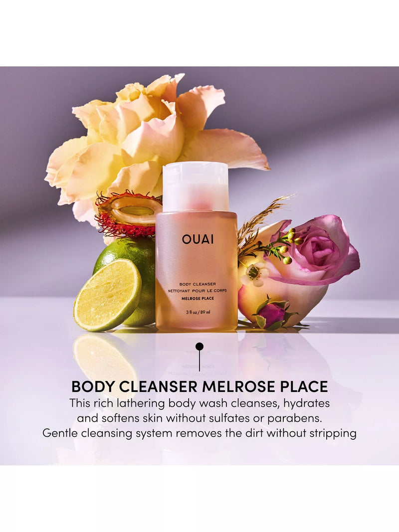 OUAI Melrose Place body cleanser 300ml, imported from the UK