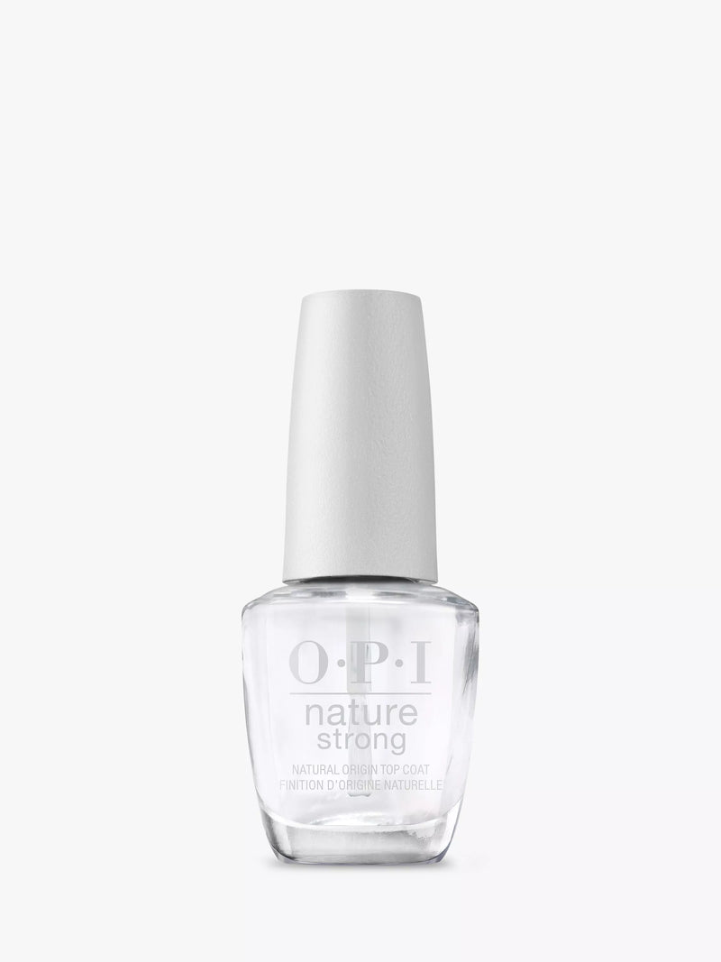 OPI Nature Strong nail lacquer top coat, imported from the UK