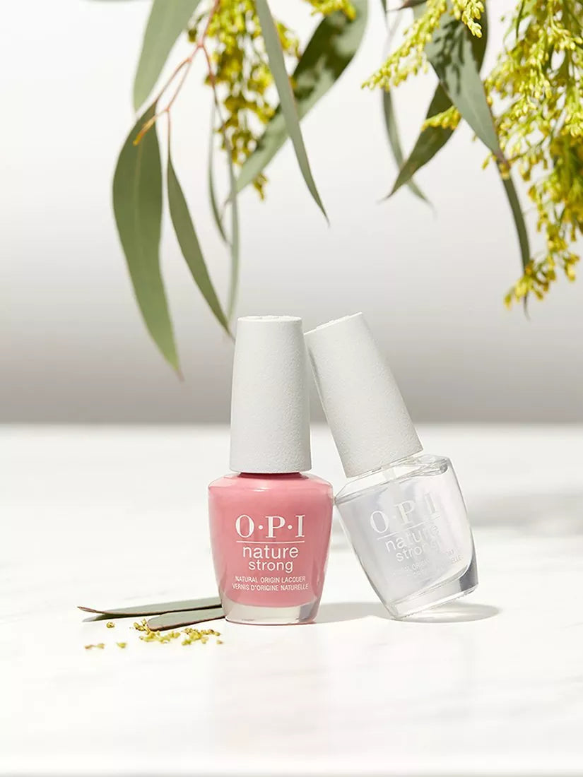 OPI Nature Strong nail lacquer top coat, imported from the UK
