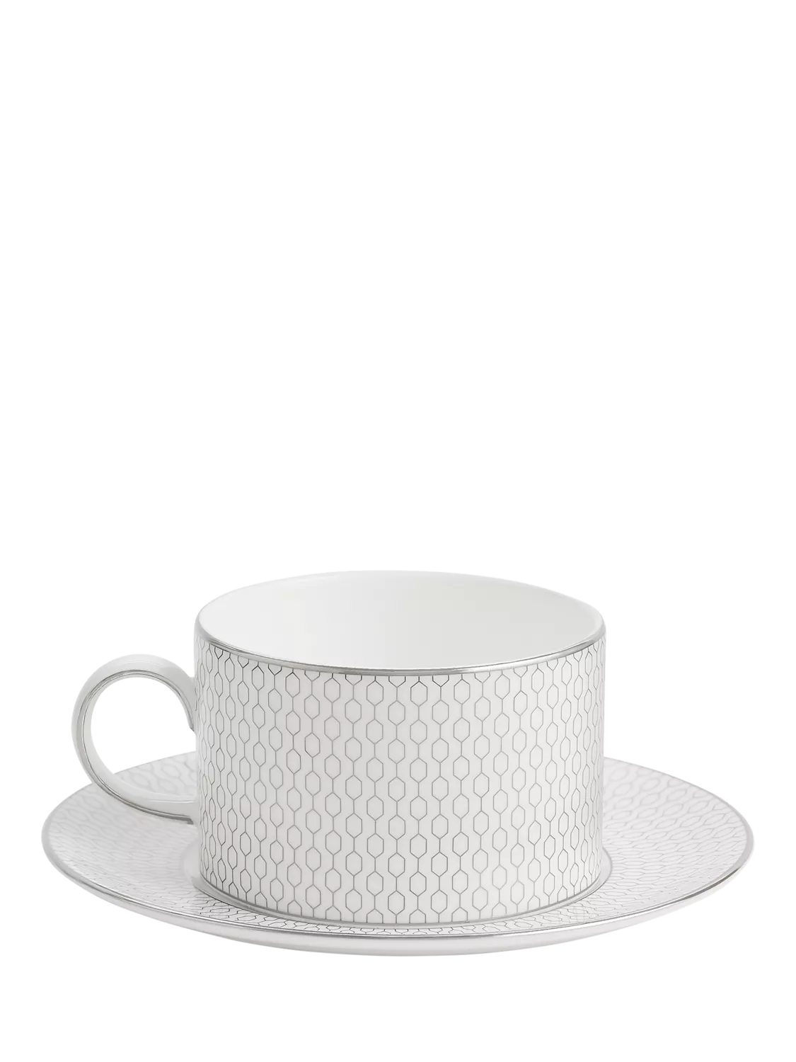 Wedgwood Gio Platinum cup and saucer 235ml, UK version